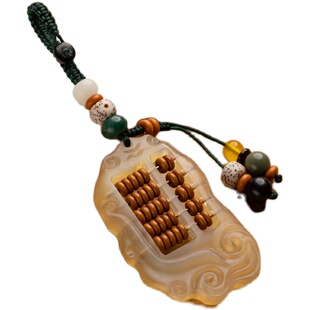 招财羊角如意算盘汽车钥匙挂件男钥匙扣女包挂创意礼物钥匙圈饰品