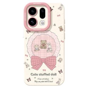 适用oppofindx9手机壳findx7pro保护套硅胶ultra全包防摔x6por高级外壳x5卡通玩偶0pp0可爱x8s+新女款pro软壳