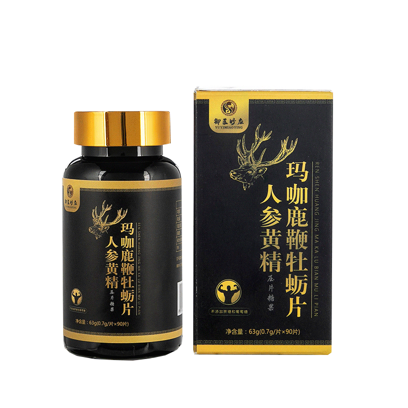敖东浓缩鹿鞭人参玛咖牡蛎肽片丸