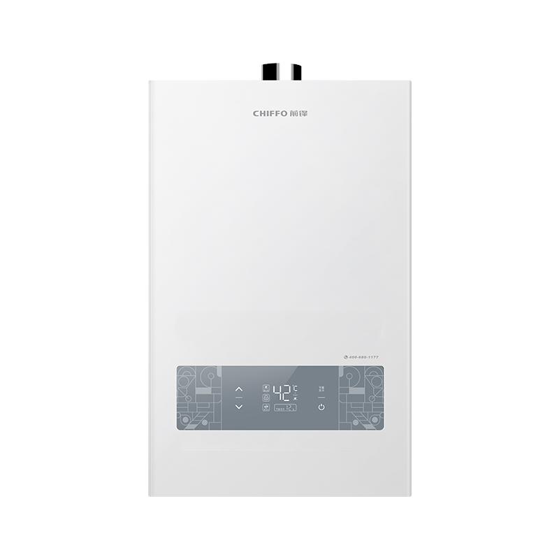 前锋天燃气热水器三挡变升强排家用速热淋浴JSQ23-XD350 12L新款