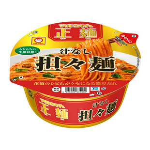 日本 东洋水产正面辛辣担担面126g方便面碗面日式风味