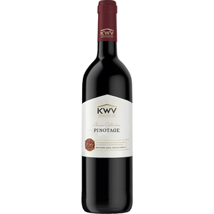 KWV凯樽汇锦殿皮诺塔吉进口红葡萄整箱酒婚庆乔迁送礼干型750mL