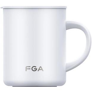 富光保温马克杯带盖勺316L不锈钢办公室咖啡杯男女泡茶水杯子家用