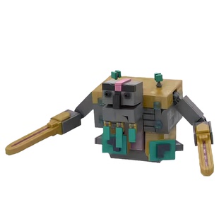 我的世界地下城怪物积木MOC游戏BOSS生物机械傀儡模型玩具礼物男