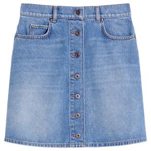【春夏新降】Weekend MaxMara 26女装牛仔迷你半身裙5101066106&