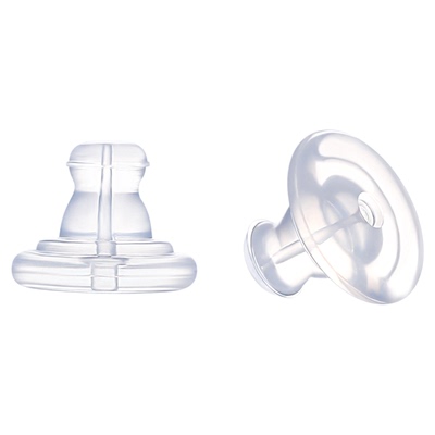 防掉支撑飞碟硅胶耳堵耳扣耳环塞