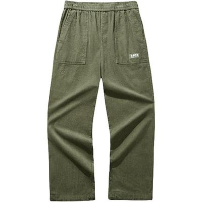 安踏潮流灯芯绒直筒裤