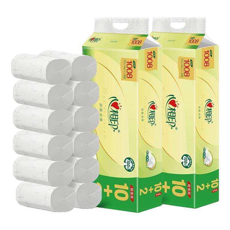 心相印1008g实心大卷纸加量装