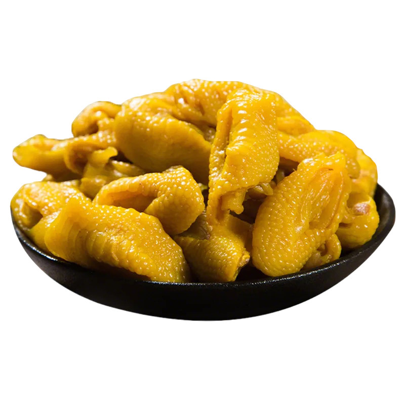 盐焗鸡脚筋网红上班解馋小零食品