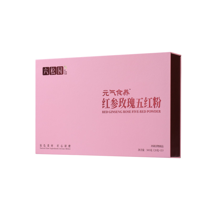 红参玫瑰五红粉无红糖代餐粉枸杞冲饮中秋礼盒送长辈免煮五红汤粉