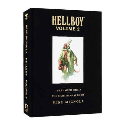 地狱男爵卷2 英文原版 Hellboy Library Volume2 The Chained Coffin and The Right Hand of Doom 精装馆藏版 英文版 进口英语书