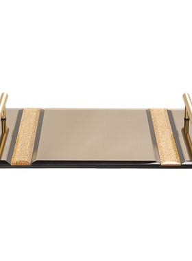 KP轻奢拼接长方形托盘