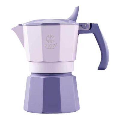 ZIGO摩卡壶双阀咖啡器具家用便携