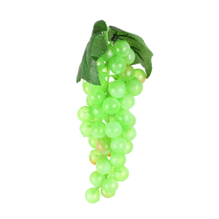 仿真葡萄串仿真水果塑料提子假水果模型道具绿色植物室内装饰挂件