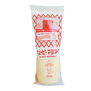 现货 日本进口丘比蛋黄酱350g 家用沙拉酱水果蔬菜三明治汉堡酱
