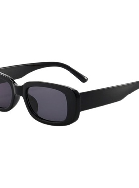 美伢蹦迪复古长方形嘻哈情侣墨镜