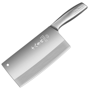 阳江正宗菜刀斩切两用切肉切片刀厨房砍刀剁骨主厨刀广东十八子刀