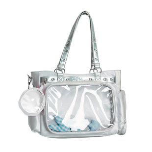 LOLA DESIGN搬砖痛斜挎痛包ins韩系追星包大容量三用背包托特娃包