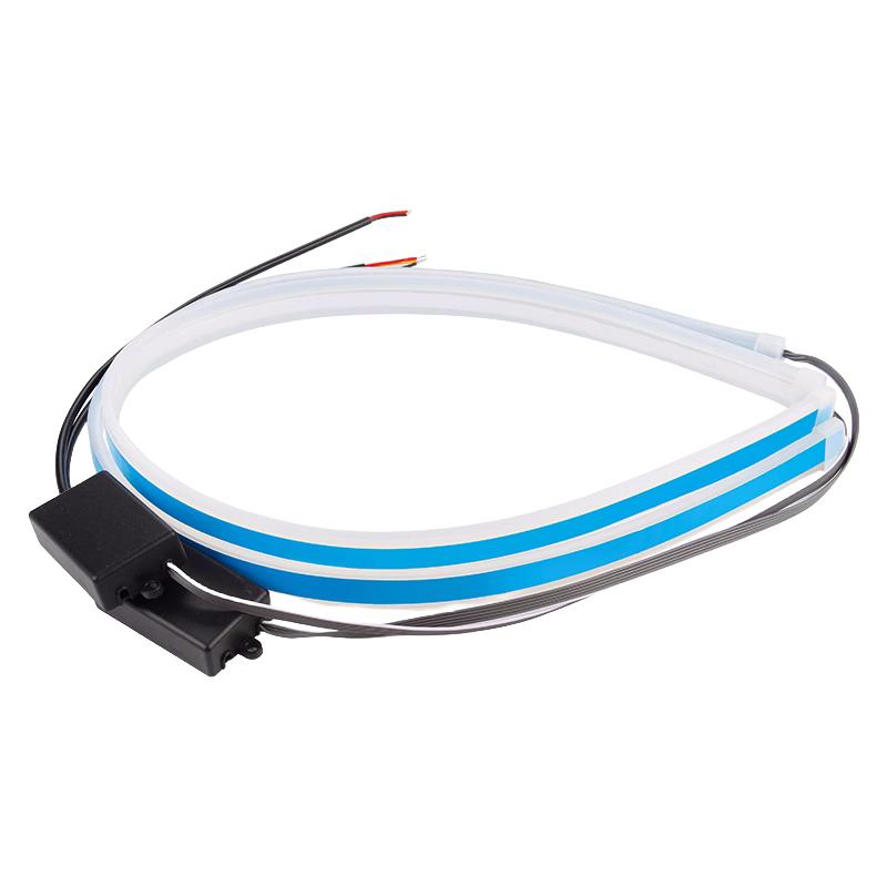 汽车流水转向灯灯眉灯条LED