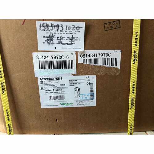 议价施耐德变频器ATV930D75N4全新原装正品 现货2台 实物拍摄
