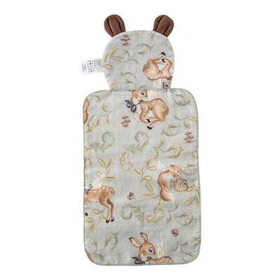 [呦呦鹿鸣]aqpa爱帕婴儿汗巾隔汗巾儿童纯棉幼儿园宝宝后背垫背萌