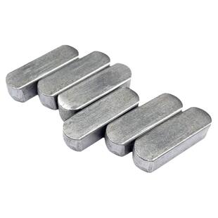 GB1096a型平键销子双圆键方键销轴销钉半圆键条M3M4M5M5M8M10M12