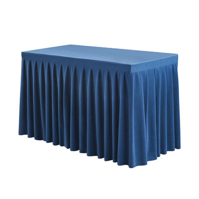 会议室签到台绒布桌套桌裙高级