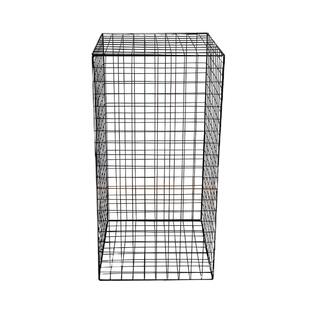 铁艺网格立方体移动展示架网红装饰铁丝网照片墙网片路引婚庆道具