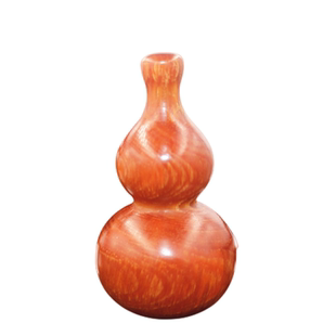 天然北沉香琥珀木文玩葫芦手把件松明手串工艺品镇宅招财家居摆件