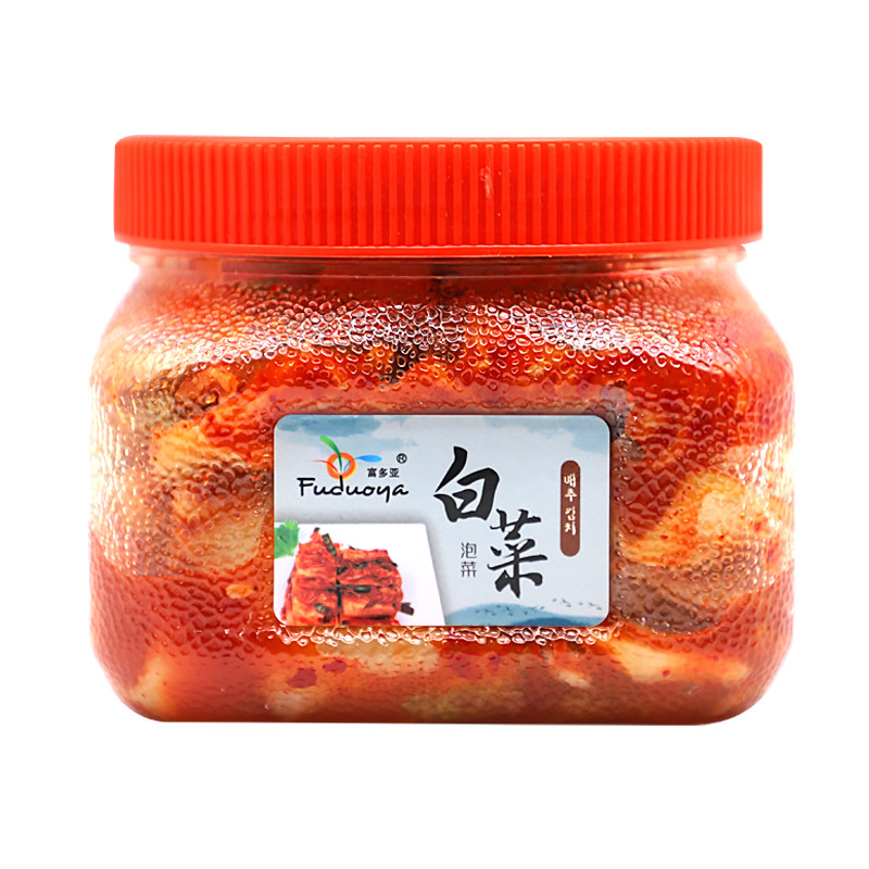 韩国辣白菜泡菜正宗韩式萝卜块干苏子叶桔梗东北朝鲜腌下饭酱咸菜