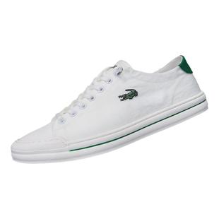 板鞋男四季爆款布鞋潮流百搭懒人一脚蹬男士休闲鞋鳄鱼真皮小白鞋