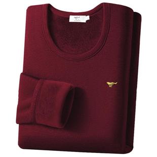 七匹狼保暖内衣男款加绒加厚2026新款本命年红色秋衣秋裤套装男士