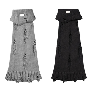 上森派系撞色羊毛袜套秋冬保暖护腿袜子女腿套配小皮鞋袜套senpop