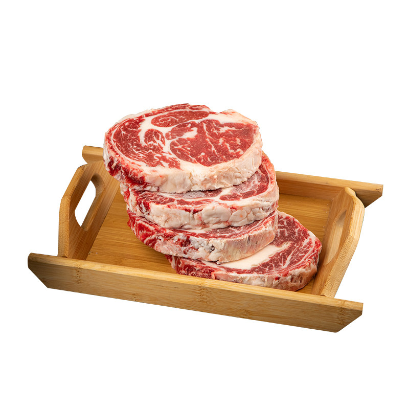 齐函杨佳牛肉齐齐哈尔雪花牛原切牛排新鲜上脑大片肉1kg牛扒牛肉