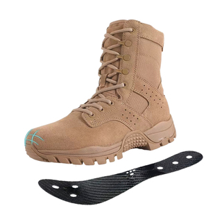 全掌碳板战靴跑步战靴 轻质跑步战靴考核比武专用