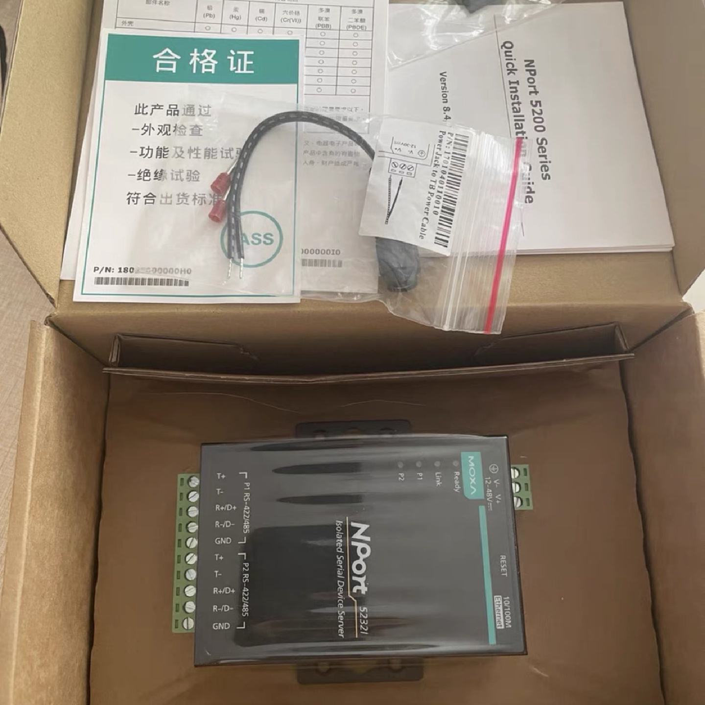 议价OXA NPort 5232I 串口伺服器全新现货