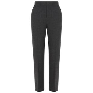 LANCY/朗姿2024冬季新款经典通勤百搭小脚裤女显瘦气质休闲西装裤