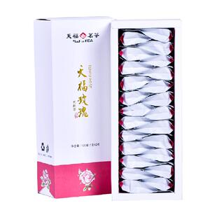 天福茗茶广西贵港玫瑰花草茶茶叶小袋冷泡茶玫瑰花茶120g盒装