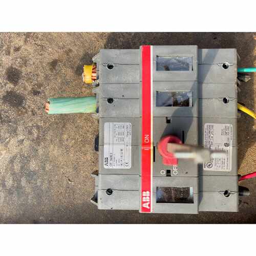 议价ABB隔离开关OT160E3负荷开关要的私聊可维修
