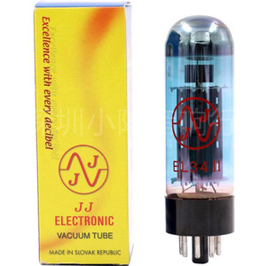 捷克JJ EL34电子管升级二代蓝屏直代EL34B 6P3P 6L6 6CA7精密配对
