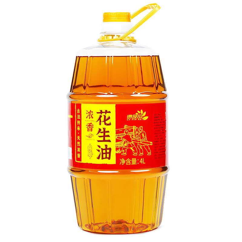 绿品安单瓶花生油大瓶装
