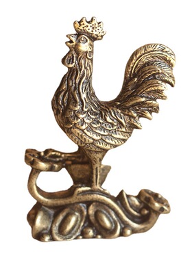 风水黄铜十二生肖工艺品小摆件