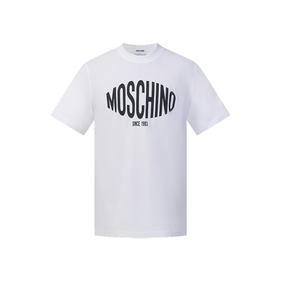 Moschino/莫斯奇诺 26春夏 男士印花设计棉质T恤