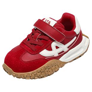 星期六童鞋儿童运动鞋2025秋季新款女童厚底百搭阿甘鞋休闲老爹鞋