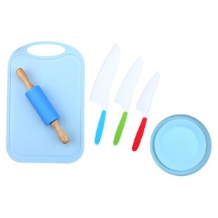 厨房小水果刀切菜刀塑料刀具果蔬刀不易伤手幼儿园训练小刀瓜果刀