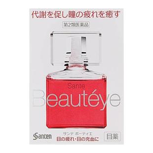 日本直邮参天 Beauteye眼药水滴眼液带玫瑰花香 12ml/瓶 缓解疲劳