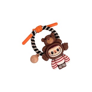 可爱甜美卡通拉布布发圈头绳女扎头发橡皮筋发绳2025新款发饰头饰