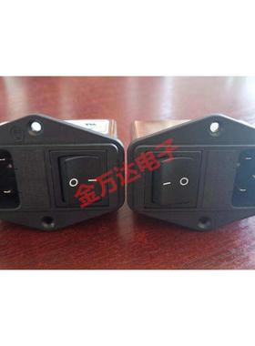 06AB2D全新原装 滤波器交流电源输入模块连接器过滤器 115/250VAC