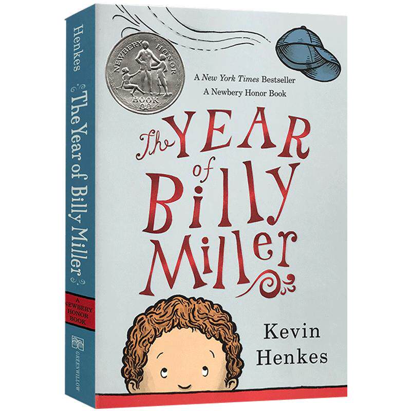 预售纽伯瑞银奖小说The Year of Billy Miller英文原版进口神奇的一年儿童启蒙故事绘本课外阅读畅销书籍6-10岁获奖Kevin Henkes