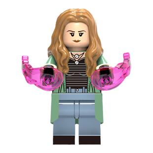 复仇者联盟战争机器灭霸美国队长旺达第三方模型人仔积木玩具